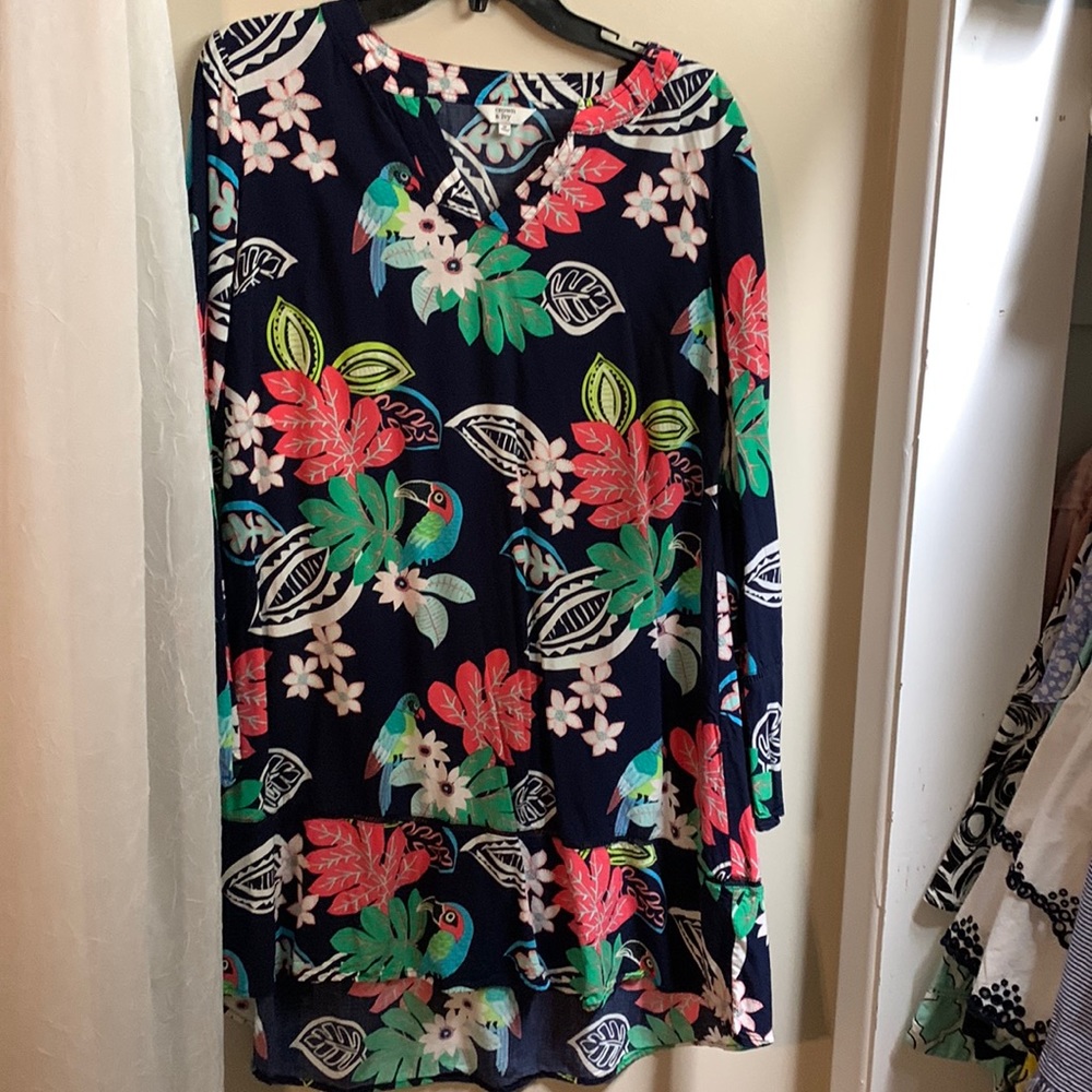 Black floral